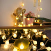 100 LED Globe Ball Outside Garden Lights String Fairy Decor Warm White 33ft