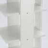 7 Tier Shoe Rack Storage Shelf Home Corner Shoes Cabinet Organiser Unit Wood UK