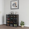 Mondeer 12 PCS Shoe Cabinet Stackable Shoe Storage Organiser Size UK 9.5 Black