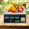 40kg Electronic Digital Scale Veg Fruit Commercial Shop Retail Weigh LCD Display