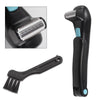 Mens Electric Back Hair Removal Shaver Razor Big Blade Hairy Back Remover New UK