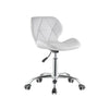 Swivel PU Leather Cushioned Chair Computer Office Desk Studio Salon Barber UK