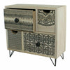 Design 4 Drawer Free Standing Trinket Storage Unit Small Wooden Cabinet