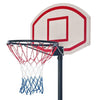 Free Standing Adjustable Basketball Net Hoop Backboard Stand Set With Wheels