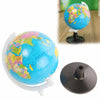 Roating World Globe Earth Map w/ Stand Geography Kids Children Toy Gif