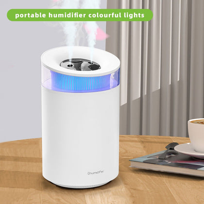 2.5L USB Electric Air Humidifier LED Night Light Air Purifier Home Relax Defuser