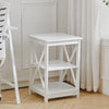 3 Tier Sofa Side End Table Bedside Nightstand Bookshelf Rack Lamp Desk Shelf UK