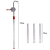 50'' Self Priming Rotary Hand Oil Pump Fuel Fish Barrel Drum Syphon Transfer UK