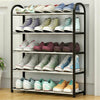 4/5 Tier Shelf Cabinet Stand Storage Shoe Rack Layer Holder Corner ACB#