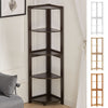 5 Tier Corner Shelf Ladder Bookcase Display Shelving Storage Unit Stand Shelves