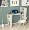 110cm Computer Desk With Shelves Writing Study Table Office Corner Study Home U