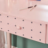 Large Dressing Table Makeup Vanity Desk Drawers W/ LED Lights Mirror & Stool