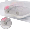 Heavy Duty Unisex Stackable Foldable Plastic Shoe Storage Boxes Organiser Clear