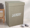 LARGE LAUNDRY BASKETS WASHING CLOTHES STORAGE FOLDING BASKET BIN HAMPER WTH LID