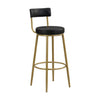 Bar Table and 2 Stools Set Breakfast Counter Height Kitchen Dining Room HT