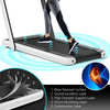2 in 1 Folding Treadmill Electric Walking Running Machine Bluetooth LED Display