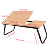 Foldable Laptop Bed Table Stand Sofa Lap Tray Computer Desk Adjustable Portable