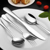 24PCS Stainless Steel Cutlery Sets Tableware Dining Kitchen Fork Spoons Boxed
