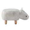 New Footstools Ottoman Animals Stool Large Hippo Pig Lovely Gift for Kids Adult