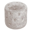 Round Bedroom Footstool Dressing Table Chairs Stools Vanity Velvet Pouffe Button