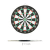 Dart Board 17 Inch Size Double Sided Dartboard For Family Game With 6 Dart 2021