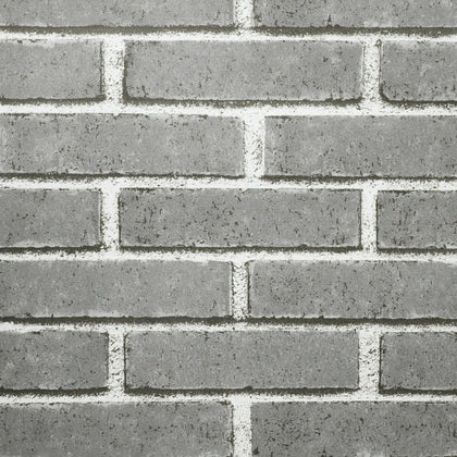 3D Wallpaper Bricks Slate Textured Rustic 3D Effect Grey Brick Tones Wall Paper