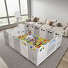 14/16Panels Baby Playpen Foldable Kids Safety Activity Center Plastic Yard Fence