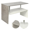 2 Tier Wooden Coffee Table with Storage Shelf Sofa Side End Desk Living Room