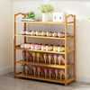 BAMBOO SHOE FOOTWEAR RACK ORGANISER WOODEN STORAGE SHELVES STAND SHELF UNIT