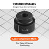 10 Ton Hydraulic Knockout Punch Driver Kit Hole Tool 1/2"-2" with 6 Dies