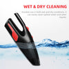 Wireless Vacuum Cleaner Car Handheld Vaccum Power Suction Rechargeable 5000Pa