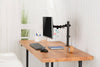 VonHaus Monitor Mount - Single Arm Desk Clamp Stand for 13-32" VESA Screens