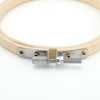 10PCS Wooden Embroidery Hoops Set Bamboo Circle Cross Hoop Stitch Tools 4In/3In