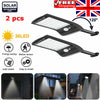 2x 36LED Solar Powered Garden Wall Security Lights Motion Sensor Outdoor Lamp UK