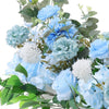 Artificial Wedding Flower Row Rose Peonies Hydrangea Garland Table Centerpiece