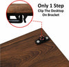Folding Wood Computer Desk Table Compact Foldable Home Office Computer PC Laptop