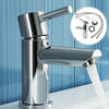 Cloakroom Chrome Luxury Bathroom Modern Basin Sink Mono Mixer Tap Brass Faucet