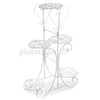 5 Tier Metal Plant Stand Flower Pot Rack Display Garden Patio Outdoor Indoo