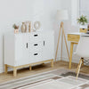 Sideboards Kitchen Cupboard with 2 Doors 3 drawers Storage Cabinet Buffet Table