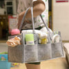 Baby Diaper Organizer Caddy Changing Nappy Kids Storage Carrier Bag Large Pocket