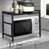 2/3Tier Kitchen Adjustable Microwave Oven Rack Stand Storage Holder Corner Shelf