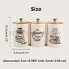 3PCS Retro Tea Coffee Sugar Kitchen Storage Canisters Jars Pots Containers UK