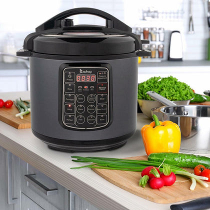 ZOKOP Pressure Cooker 13-in-1 Multi Cooker Electric Steamer 6L Digital 1000W