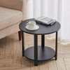 Bedside Table Cabinet Small Side End Table Nightstand Storage Shelf Organizer