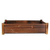 Rustic Wooden Planters Garden Outdoor Flower Plant Grow Trough Container Box
