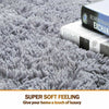 Fluffy Large Rugs Plush Rugs SHAGGY RUG Non Slip Living Room Super Soft Carpet