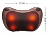 Electric Shiatsu Cervical Massager Pillow Heat Back Neck Lumbar Home Car Cushion