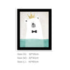 Walplus Crown Bear Art Canvas Printing Art Decals Living Room Home Decorations