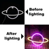 LED Neon Sign Lamp Universe Panel Wall Light Home Party Room Bar Decoration