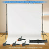 Adjustable Photo Backdrop Support Stand Kit Studio Background White Screen + Bag